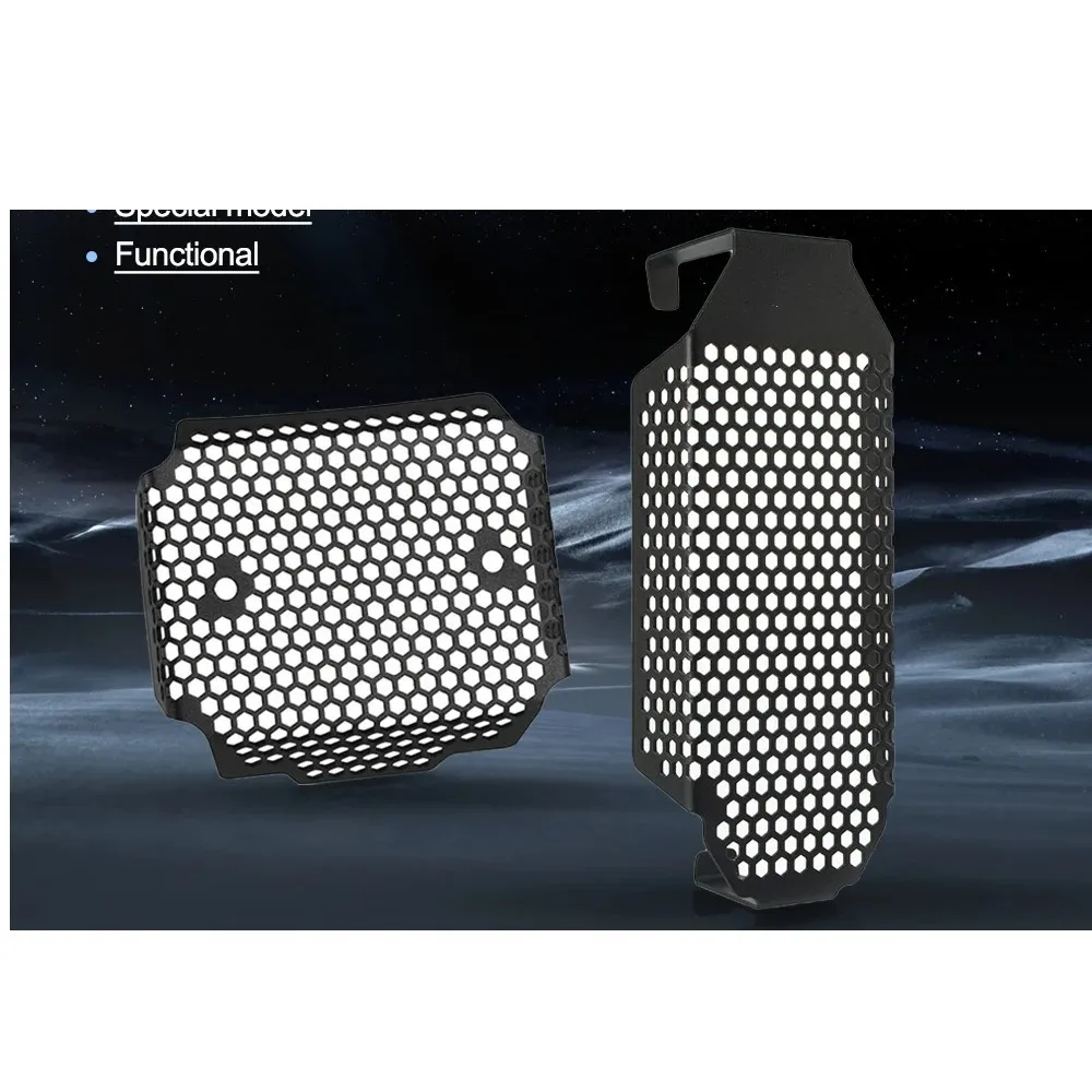 

For Ducati Scrambler Icon Dark Mach 2.0 Cafe Racer Classic Desert Sled Rectifier Guard Oil Cooler Guard Grille Cover Protector