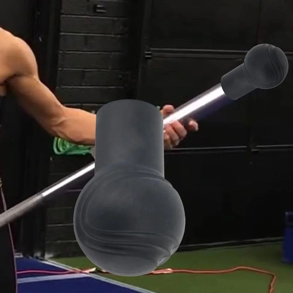 

Anti-slip Barbell Attachment Ball Texture Design Fits 2" Bars Base Barbell Floor Swivel TPE/Silicone Barbell Landmine