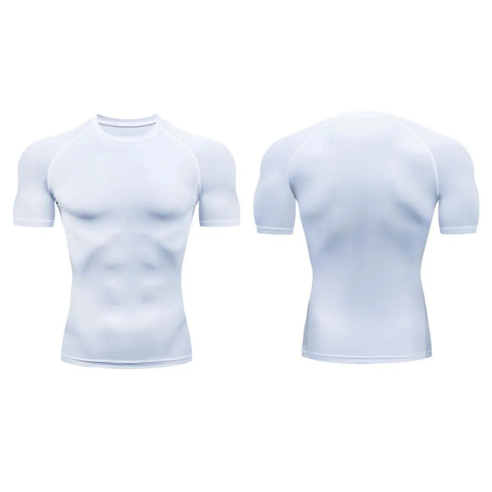 Men\'s Activewear Running Shirt with Smooth Texture and Close Fit Ideal for High Intensity Workouts and Outdoor Sports
