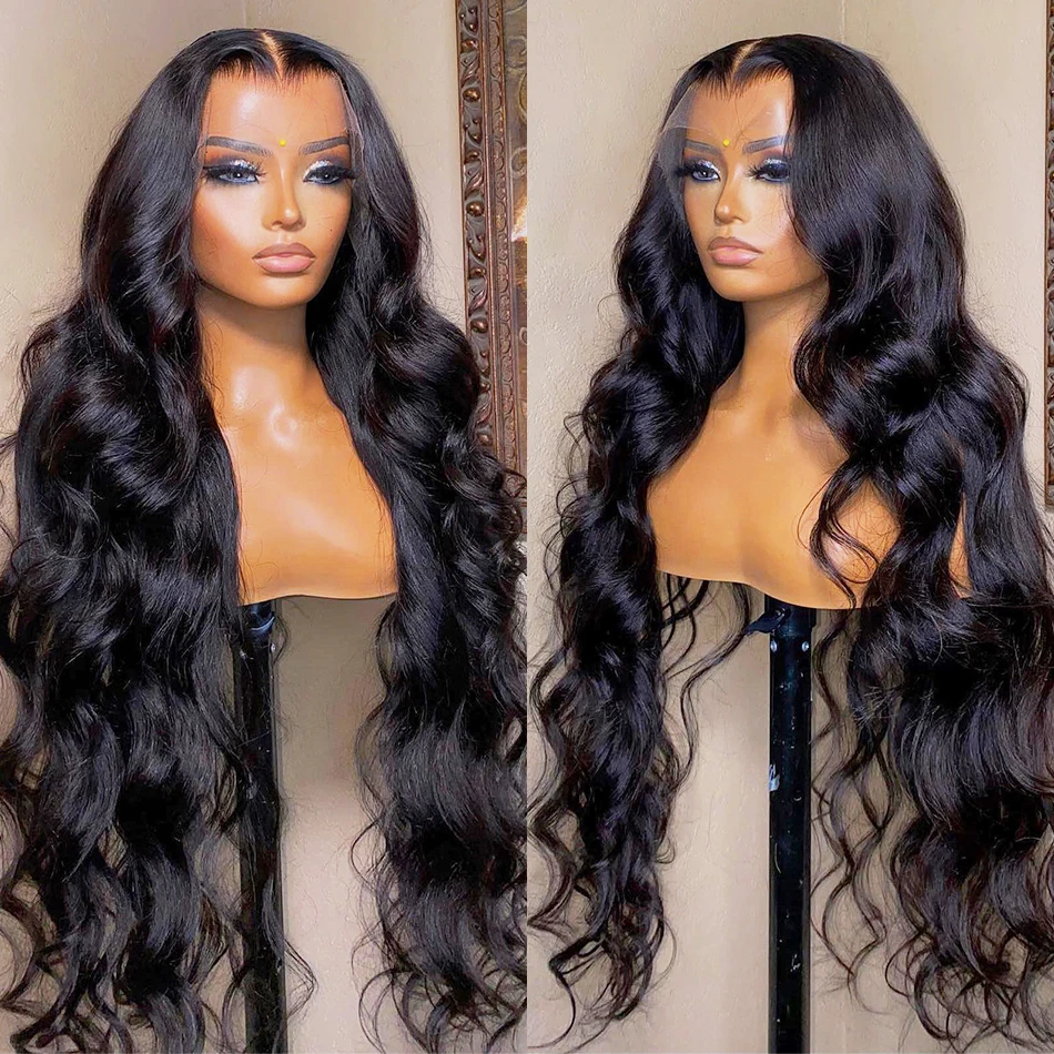 13x6 HD Lace Frontal Wig Body Wave Human Hair Wigs For Women Brazilian 13x4 Transparent Lace Front Human Hair Wig Preplucked 200