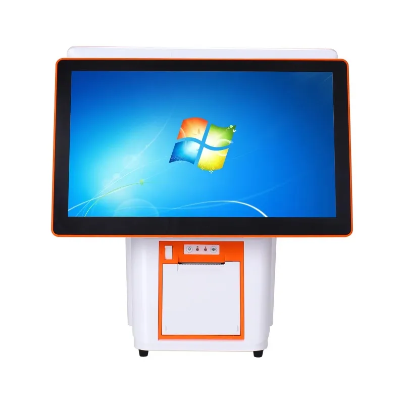 2026 Manufacturer Supply Factory Price Point Of Sale System Promotion Desktop Pos Machine With 80mm Thermal Printer