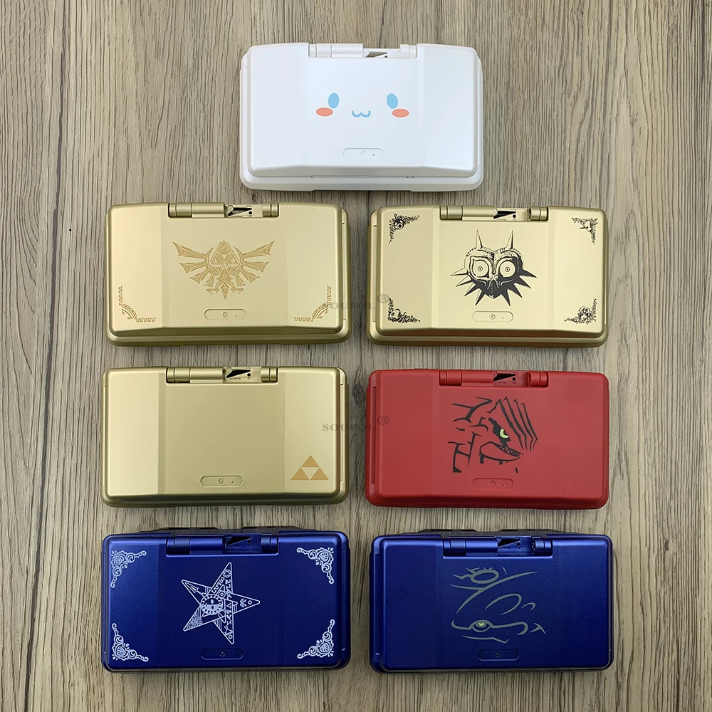 7 ألوان يمكنك صنعها بنفسك بديلة لوحدة تحكم ألعاب نينتندو DS NDS مجموعة كاملة من غطاء شل الإسكان مع أزرار ملحقات حافظة واقية