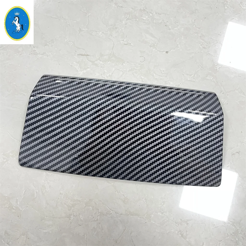 

Carbon Fiber Car Central Control Cigarette Lighter USB Decor Panel Cover Trim For Peugeot 208 2020 - 2025 Accessories Interior
