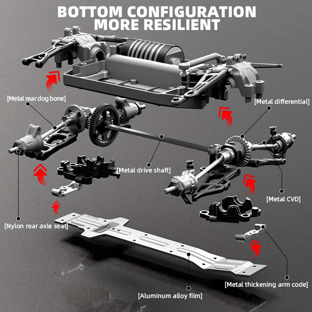 

Brushless SG118MAX Brush SG118PRO 60KM/H 4WD 2.4G Remote Control for 1/18 RC Electric Drift Off-Road Cars Toys Christmas Gift