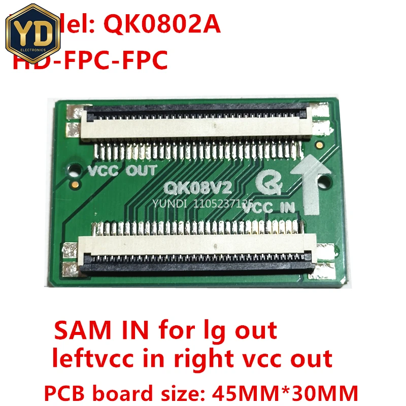 

YD HD LVDS LVDS 30pin SAM Turn LG Cable Connector Cable Adapter Board Left and Right Replacement