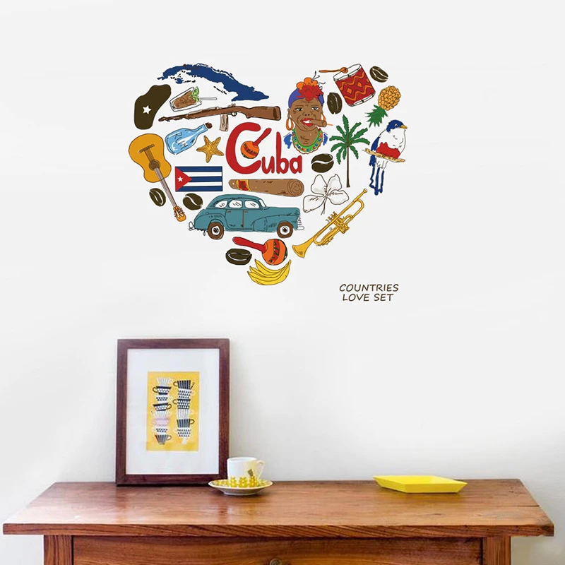 The Love Sticker Can Remove The Creative Wall Sticker For The Living Room Sofa Background Decoration