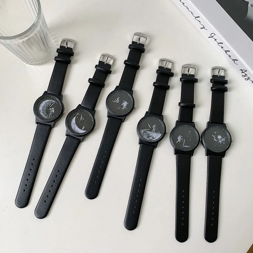 

Astronaut Watch Men Watches Ladies for Women Wrist Water Proof Electronic Man Band Female