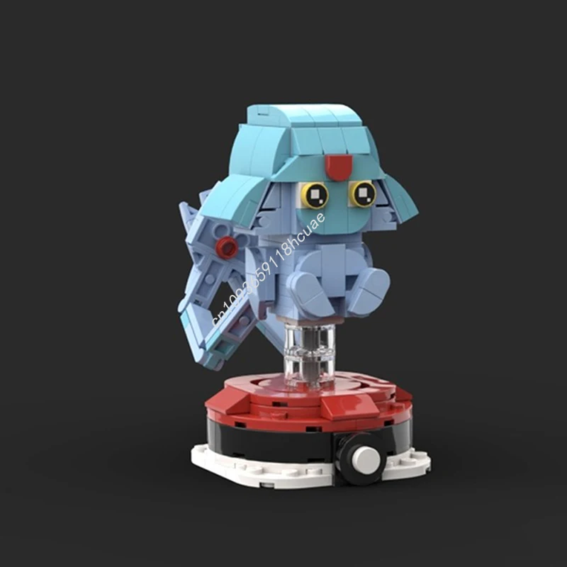 

230 шт. MOC Azelf Brickheadz строительные блоки Рождественский подарок вдохновляет неограниченное количество креативных рук на семейном сборе