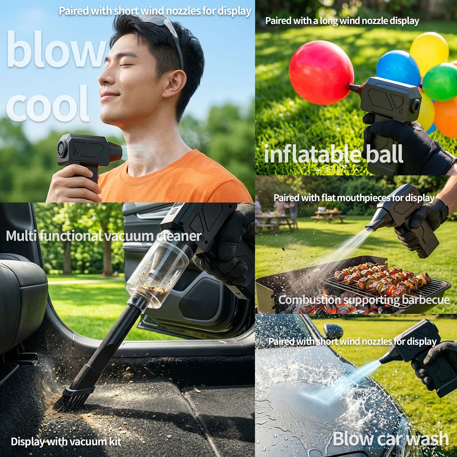 Portable Mini Super Strong Win - Outdoor Power Vacuum ulasan dan harga