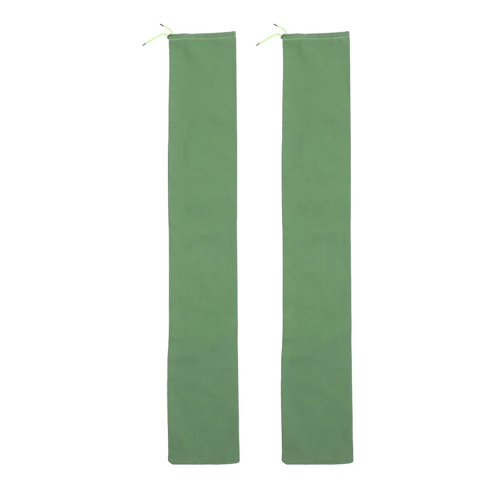 2 pcs Reusable Canvas Sandbags Flood Barrier Control Garage Basement Halloween Christmas New Year Flood Control Barrier Heavy