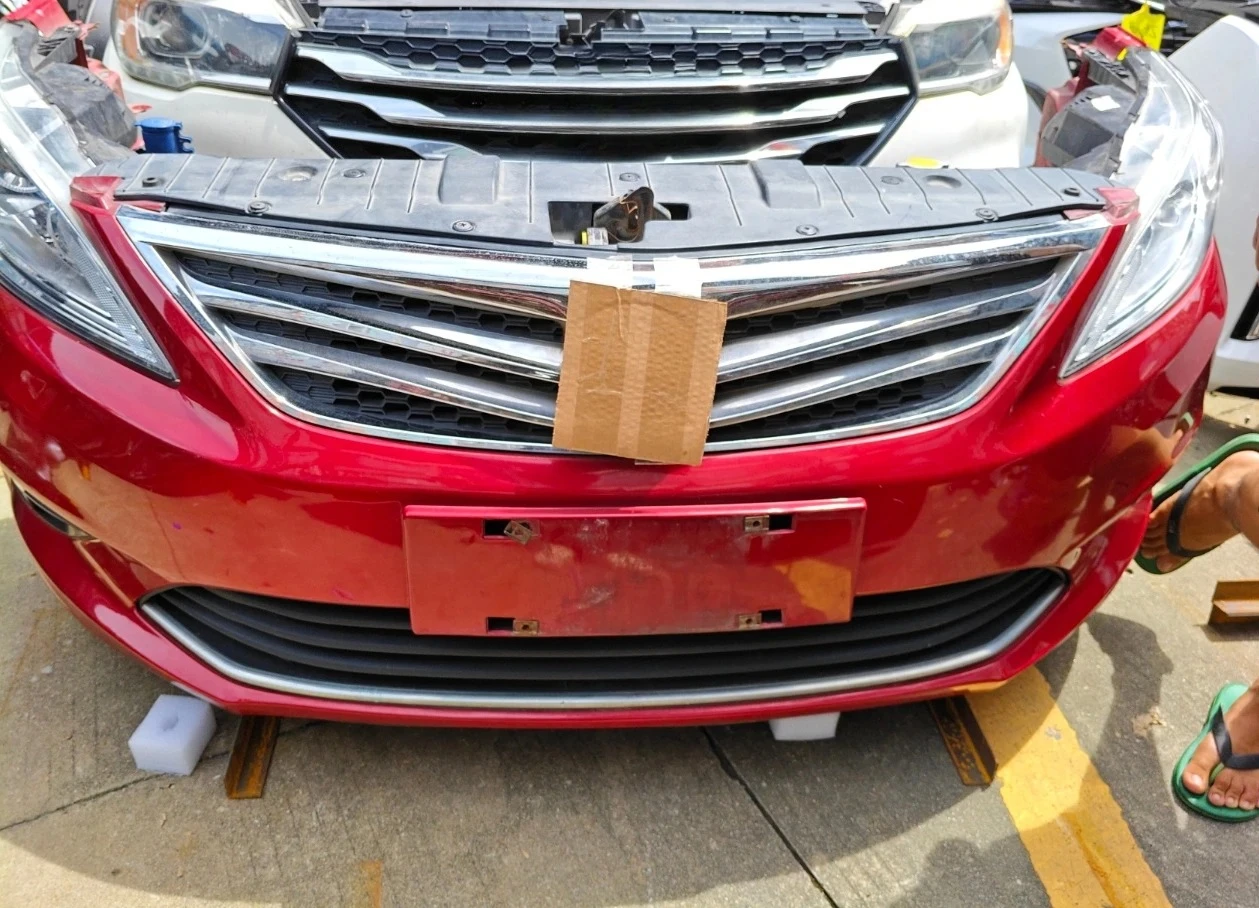 For Changan Eado 2015 Radiator Headlights Front Bumper Assembly Used Auto Accessories for Bumpers Car