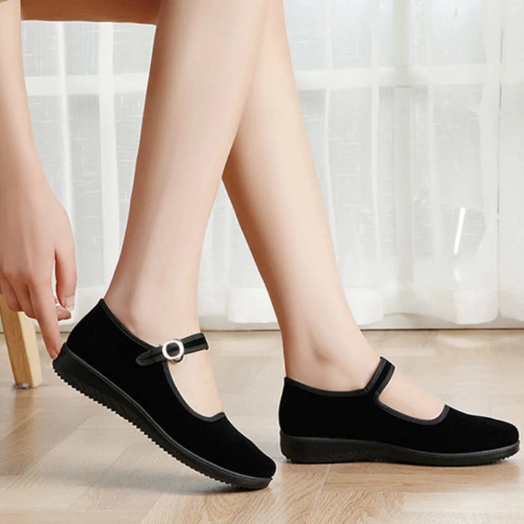 Hotelschuhe - Damen-Arbeitsschuhe, Bequeme und Atmungsaktive Polyurethan-Schuhe mit Weicher Sohle für Frauen – Detail 6