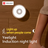 Yeelight Rechargeable LED Cabinet lights with motion sensor small Night Light lamp for bedroom sleepling  kids or baby