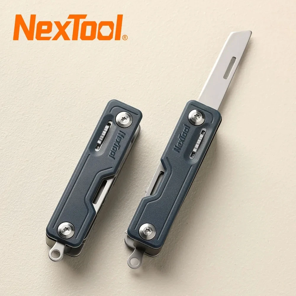 Xiaomi 10 in 1 Tools Multifunction Unpack Knife Scissors Screwdriver Folding Fruit Camp Tool Outdoor Survive Clip Sharp Cutter