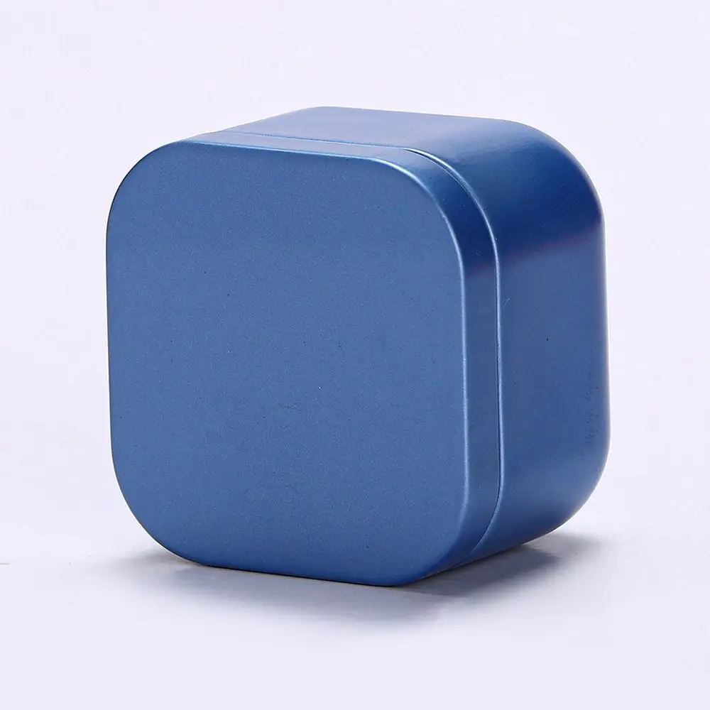 2pcs Multistyles for Cream Balm Metal Box Aluminum Tin Jar Tea Cans Refillable Bottles Cosmetic Container