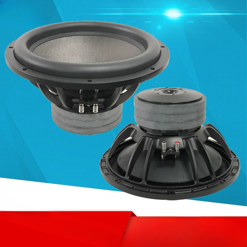 15-Inch Family Audio and Video Carbon Fiber Pot Bottom High-Power Speaker Fever Subwoofer Speaker