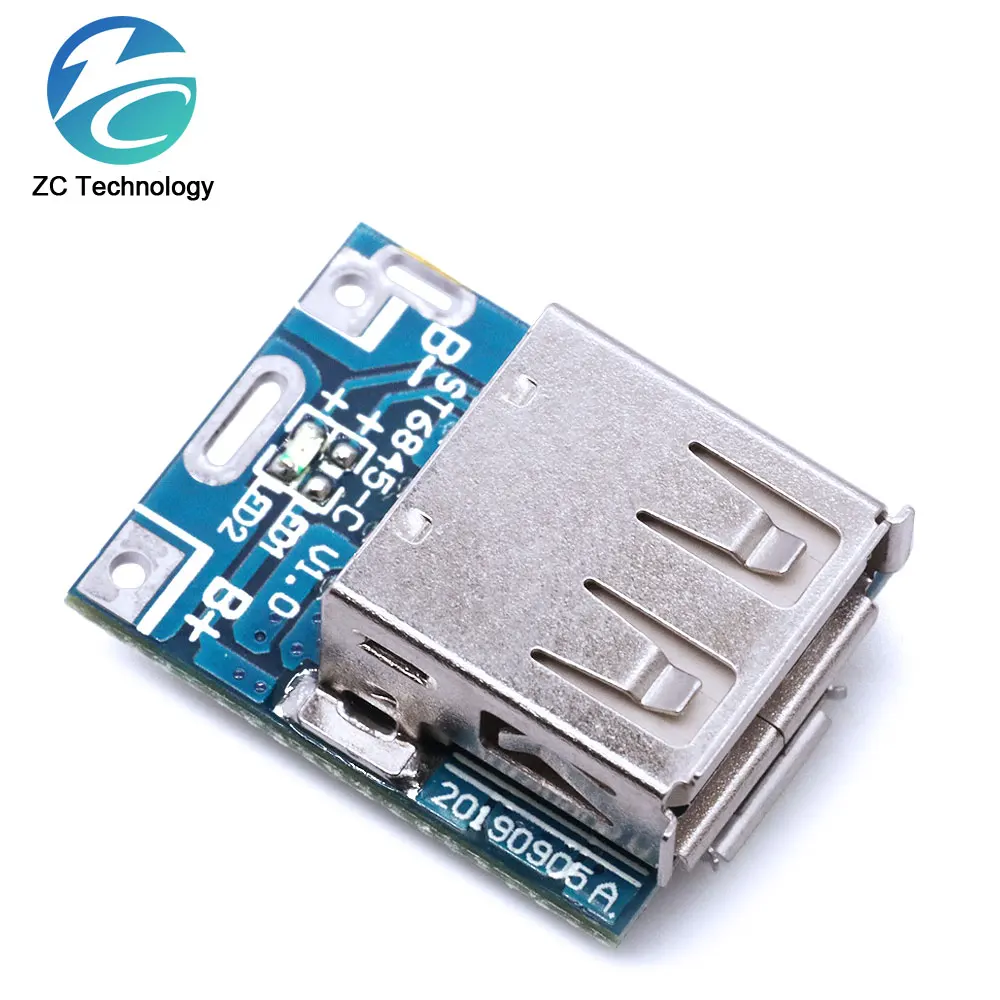 5pcs Micro USB 5V 1A 18650 TP4056 Lithium Battery Charger Module Charging Board With Protection Dual Functions 1A Li-ion new