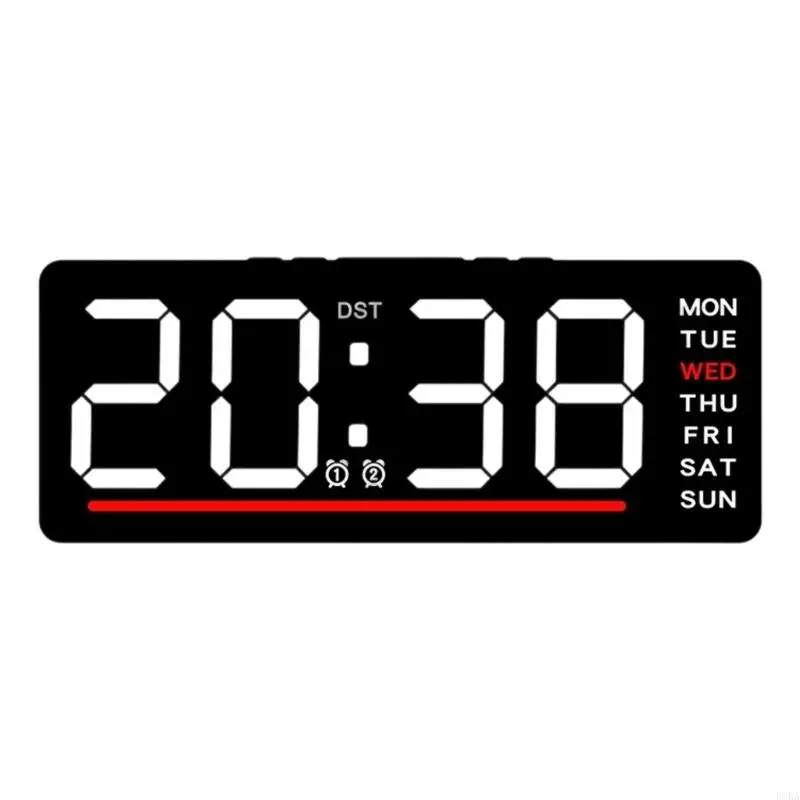 Electronic Timepieces Date Temperature Display 24 Hour Calendar Clock