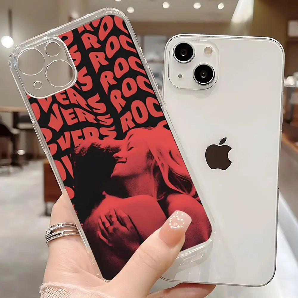 Funda de teléfono Tv Girl French Out Lovers Rock para Iphone 15 11 16 Pro Max 12 Mini 13 14 Plus, funda suave transparente de lujo