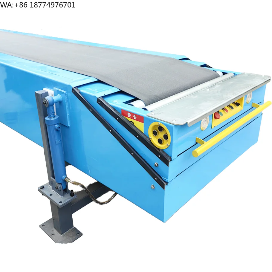 Portable Telescopic Belt Conveyor Electric Mobile Telescopic Belt Conveyor System for Truck Loading Unloading Conveyor for Sale