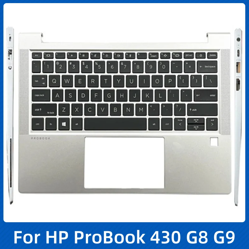 

Новинка для ноутбука HP ProBook 430 G8 G9 ZHAN 66 13 G4 G5, клавиатура США LA, упор для рук, верхняя верхняя крышка, корпус, компьютерные аксессуары, чехол