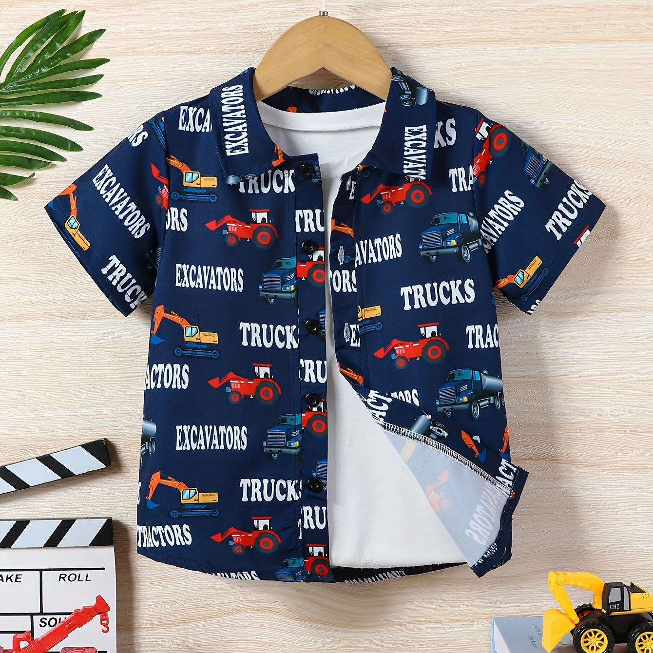 New Boy's Plaid Shirt Button Loose Comfortable Summer Casual Shirts Children's Blouse Boys Girls Shirt Outdoor Short Sleeve Tops