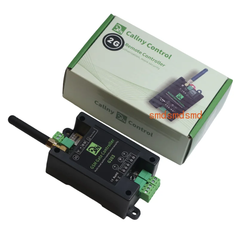Smart New Model Gsm Remote Control Relay Switch 2G 4G Sim Card Mobile Phone Control Gsm Door Lock Gsm Gate Controller G203