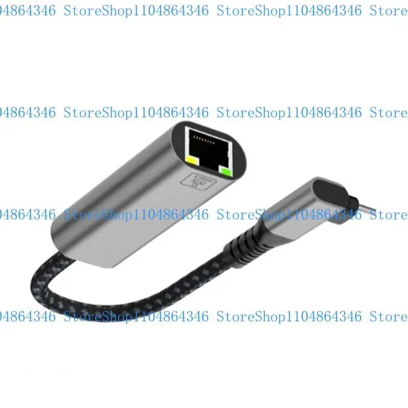 Adattatore networking USB RJ45 Ethernet USB in alluminio 5ASD per laptop