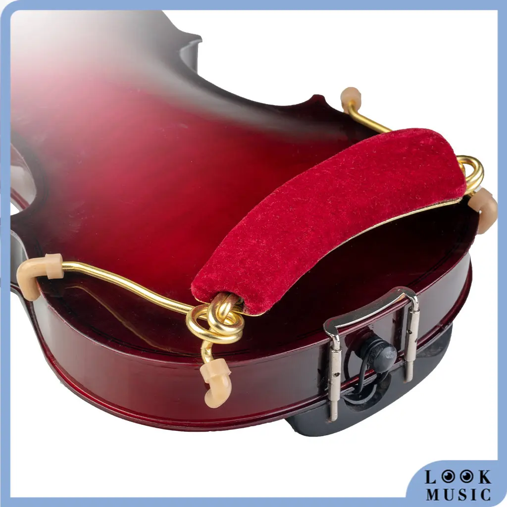 

Triditional Spring 3/4 4/4 Violin Shoulder Rest For Student Fiddle Violin With Rubber Holder Feets Violino Pads Part Accessories