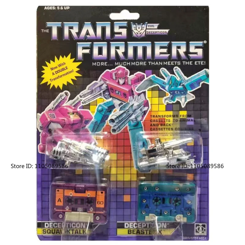 새로운 재고 트랜스포머 G1 시리즈 원숭이와 독수리 인기 장난감 완제품 장식품 스튜디오 선물