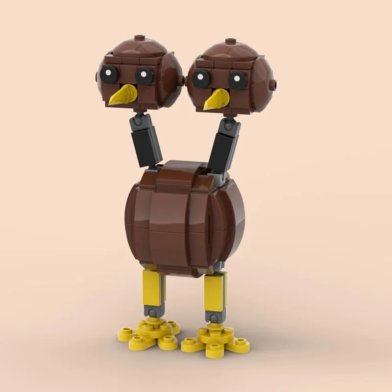 

182pcs MOC Creator Doduo Model Building Blocks Christmas Gifts Construction Toy Brick Kids Education DIY Creative Idea Assemble