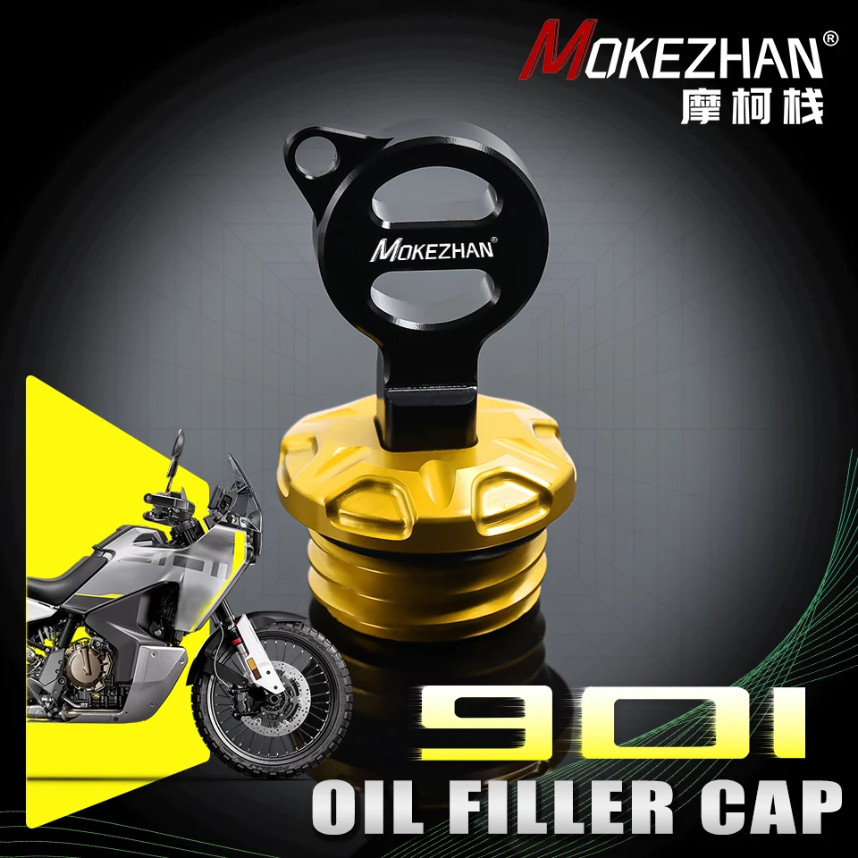 

Motorcycles Anti theft Engine Oil Filler Cap Cover Accessories For Husqvarna 901 Norden 901 Norden901 2021 2022 2023 2024 2025+