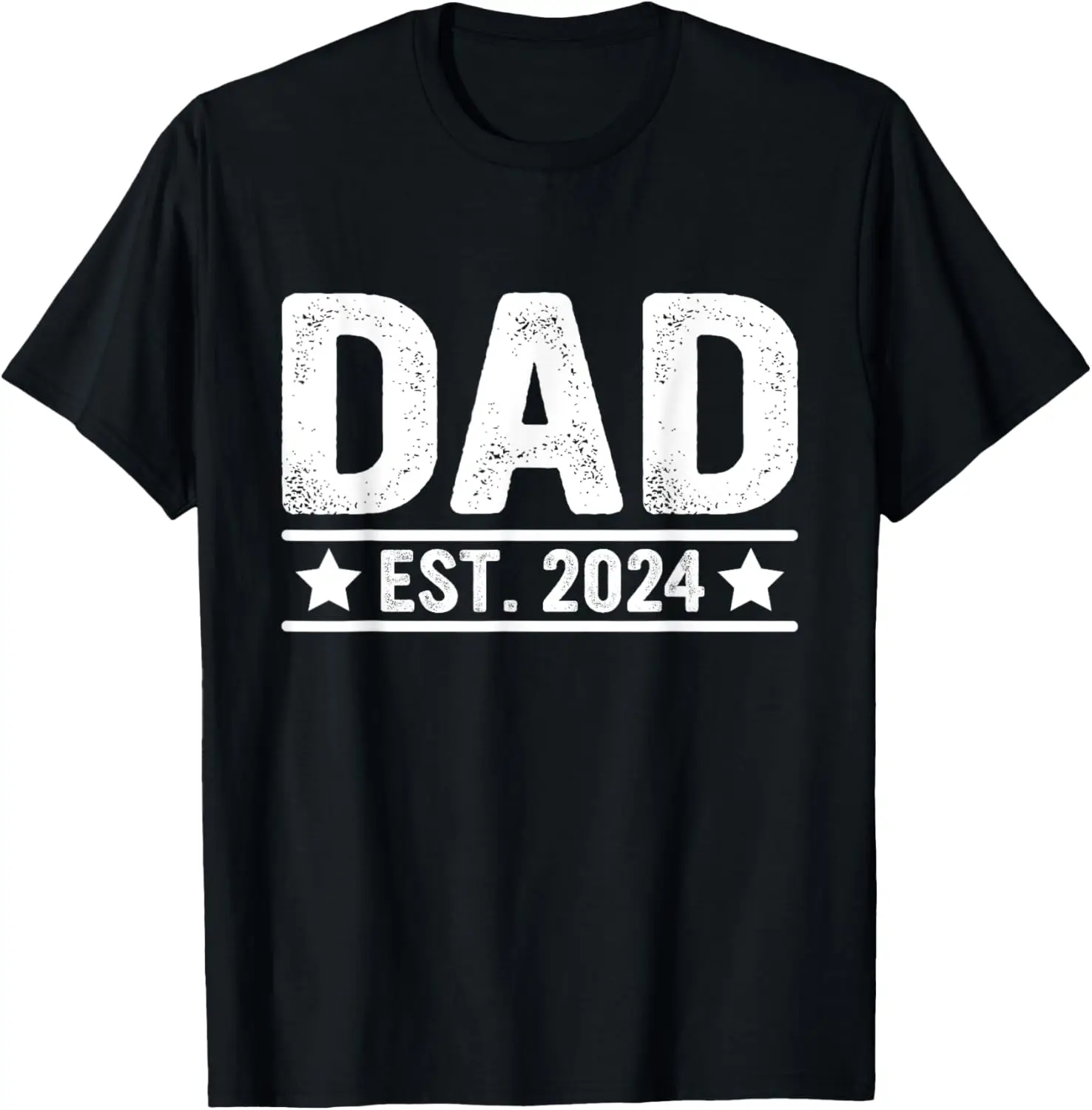 

Dad Est 2024, First Fathers Day 2024, New Dad First Time Dad T-Shirt