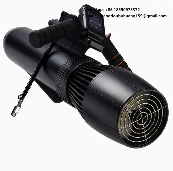 

Мощный электрический подводный скутер 500 Вт, глубина погружения 30 м, регулируемая скорость, подводный пропеллер для дайвинга и снорклинга