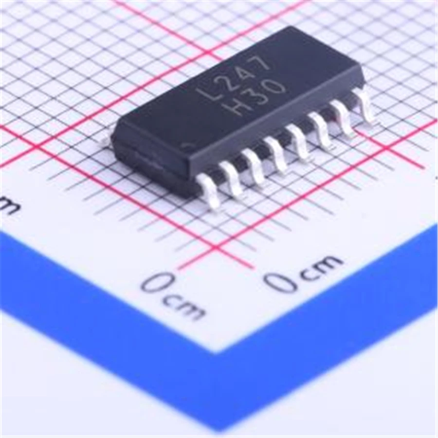 10 buah/lot LTV-247 (output Optocoupler phototransistor)
