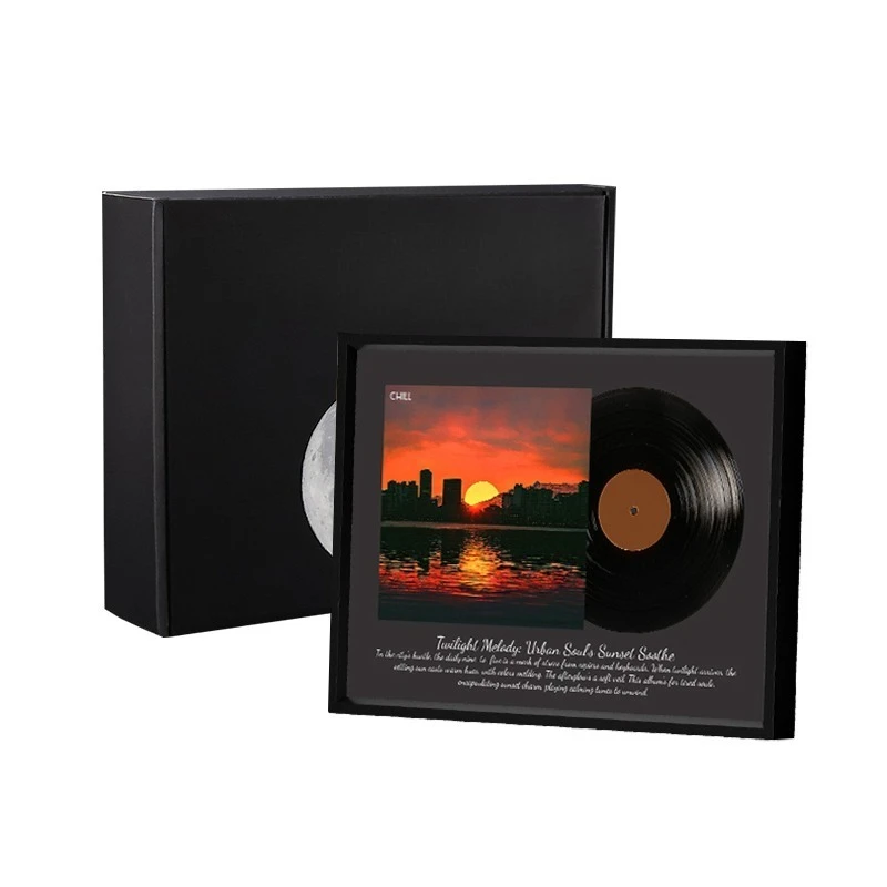 Vinyl bluetooth speaker, mural speaker, birthday gift.