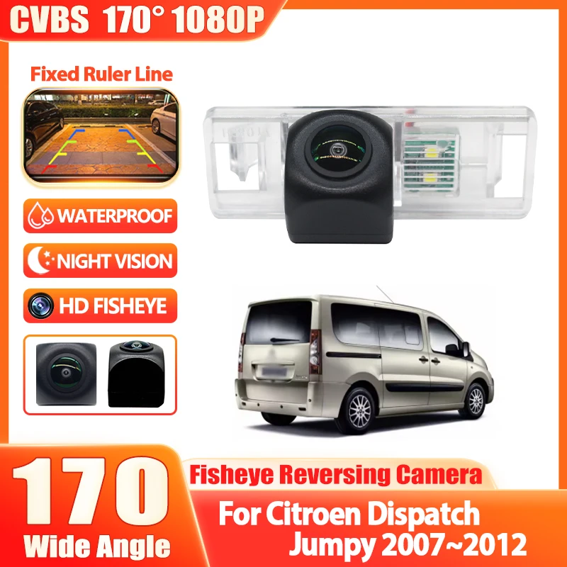 Rear View camera license plate Light camera Night Vision Waterproof For Citroen Dispatch Jumpy 2007 2008 2009 2010 2011 2012