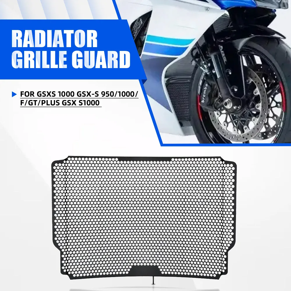 For Suzuki GSXS 1000 GSX-S 950/1000/F/GT/PLUS GSX S1000 Radiator Guard Protector Grille Cover Motorcycle GSXS1000 F Y Z Katana