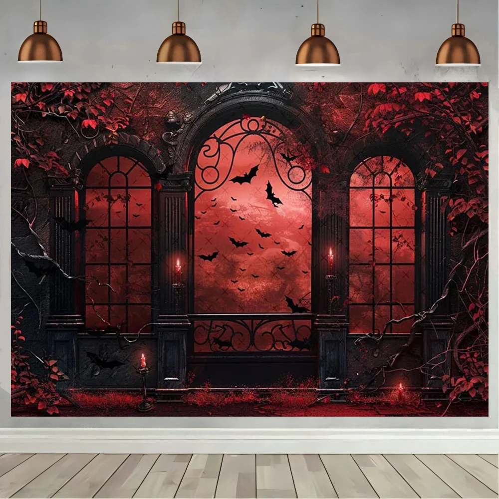 

Photography Background Halloween Room Creepy Scary Witch House Kdis Birthday Party Portrait Decor Backdrop Photo Studio