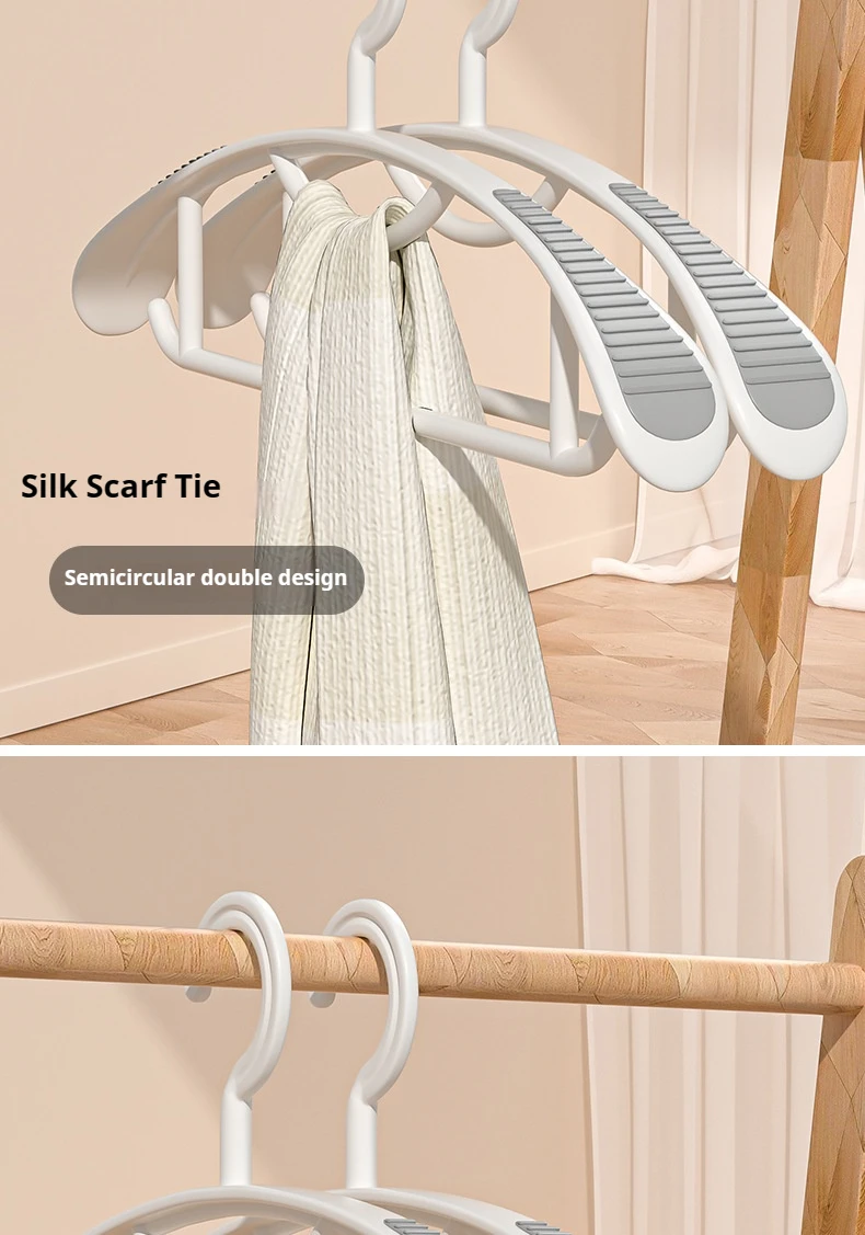 Household Non-slip Hanger, Thick And Wide Shoulder Plastic Drying Rack, Used To Hang Clothes Wholesalers