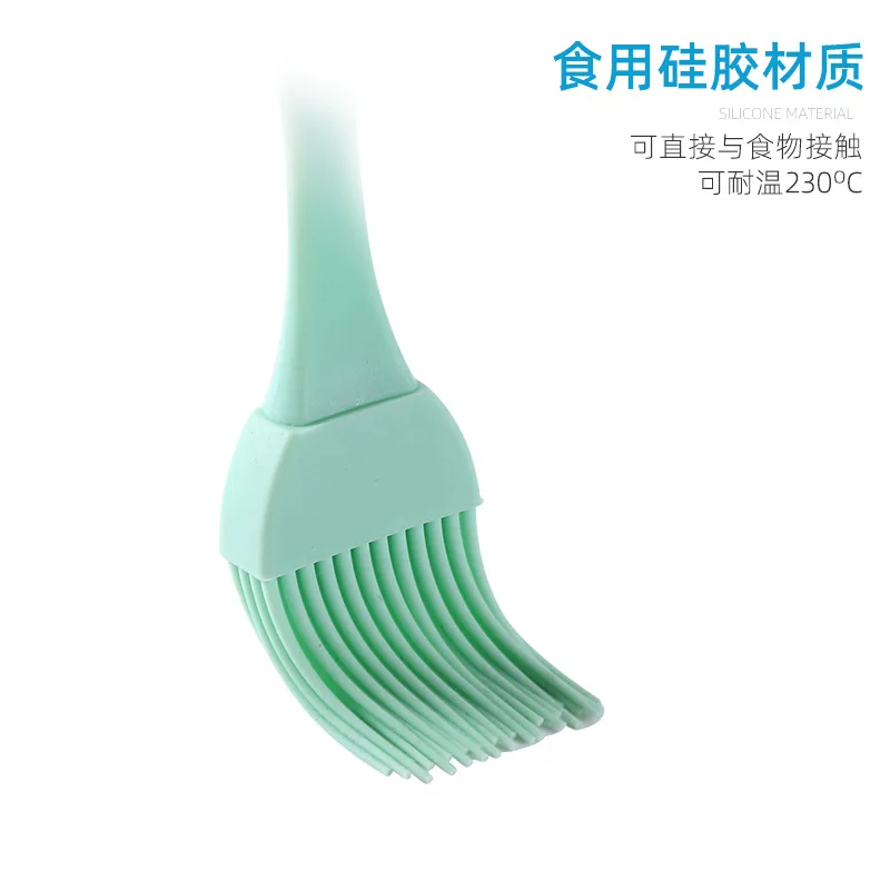 1PCS Silicone BBQ Oil Brush Cake Baking Brush Home DIY Silicone Tools Brush Cooking Basting Brush Silicon Kitchen Barbecue Brush