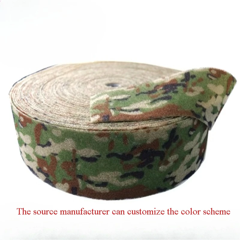 10cm Width Japan Self-Defence Camouflage Loop Fastener Strap Magic Sticking Tape  No Glue Backpacks Vest Cap Sewing Accessories