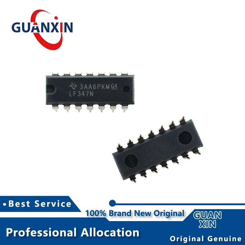 

100% New LM324KAN LM324KN LM324N LM3302N LM339AN LM339N DIP-14