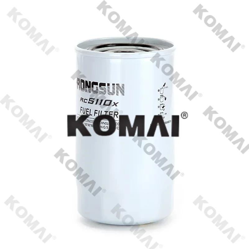 

PC130 PC138-8 PC120-8 Excavator Hydraulic Fuel Filter Element BF9910 FF5638 P553995 600-311-3530 600-311-3870