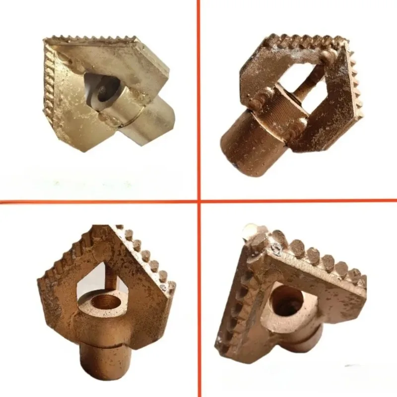 1PC Drilling Tool Accessories Carbide Three-wing Drill Bit Three-edge Rock Drill Bit for Geological Exploration