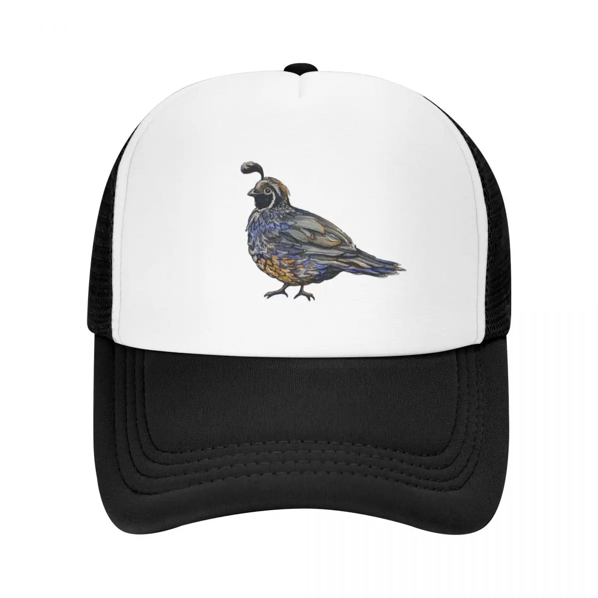 

California Quail Baseball Cap Fashion Beach Golf Hat foam party Hat For Girls Men's