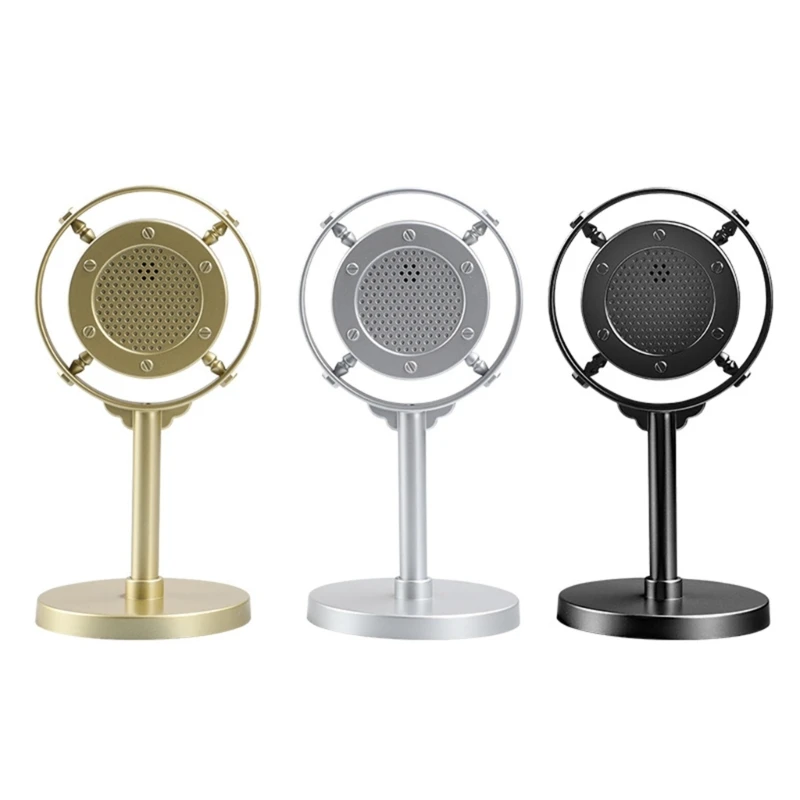 Microphone Colored Stage Mic Model Table Decoration for Music Lovers