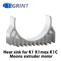 Disipador de calor para Creality K1C K1max K1 u otras extrusoras, equipado con motores similares para evitar que el motor se sobrecaliente