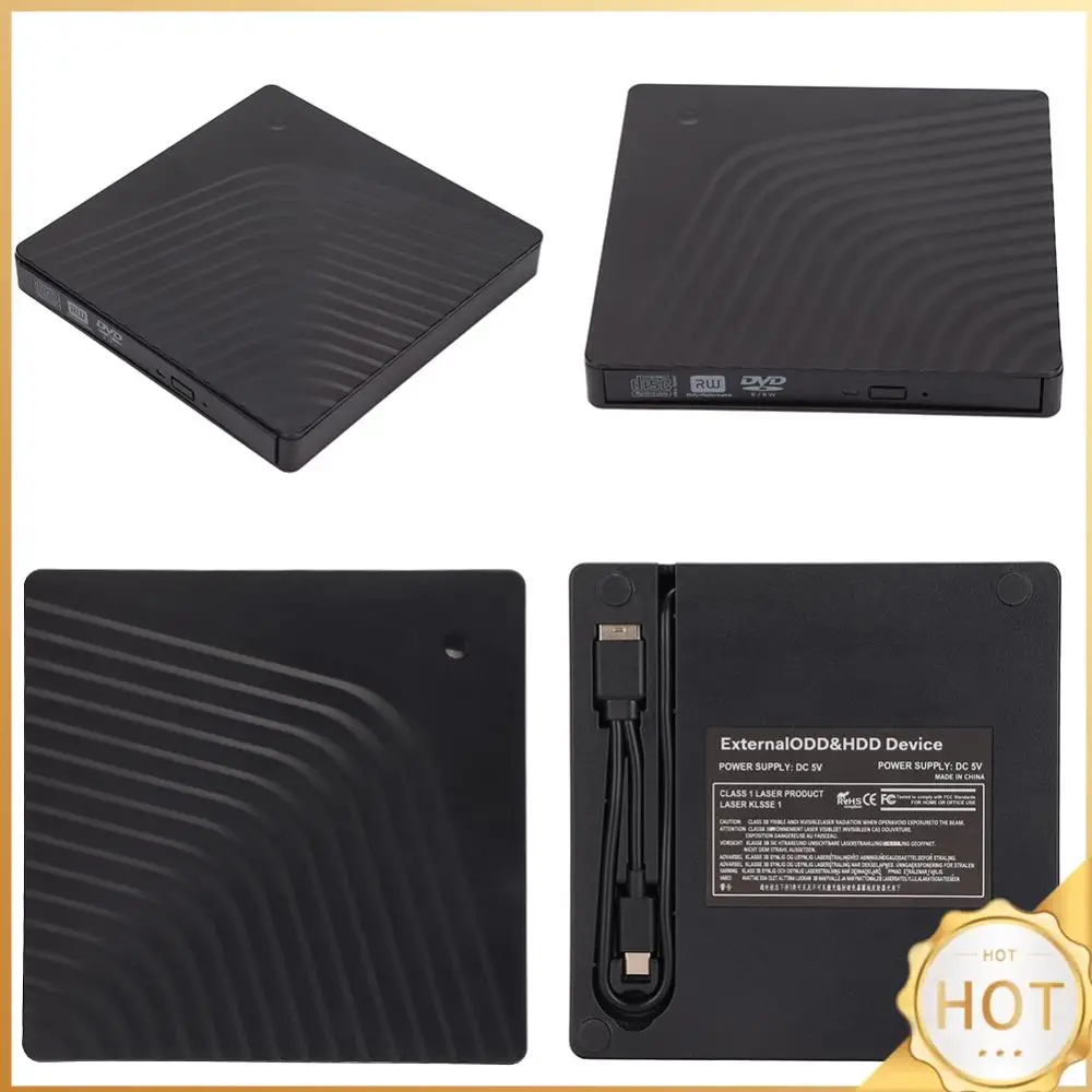 

Корпус для DVD-привода 9,5/12,7 мм, USB 3.0 Type-C, для DVD/CD/оптических приводов, для ноутбуков и компьютеров