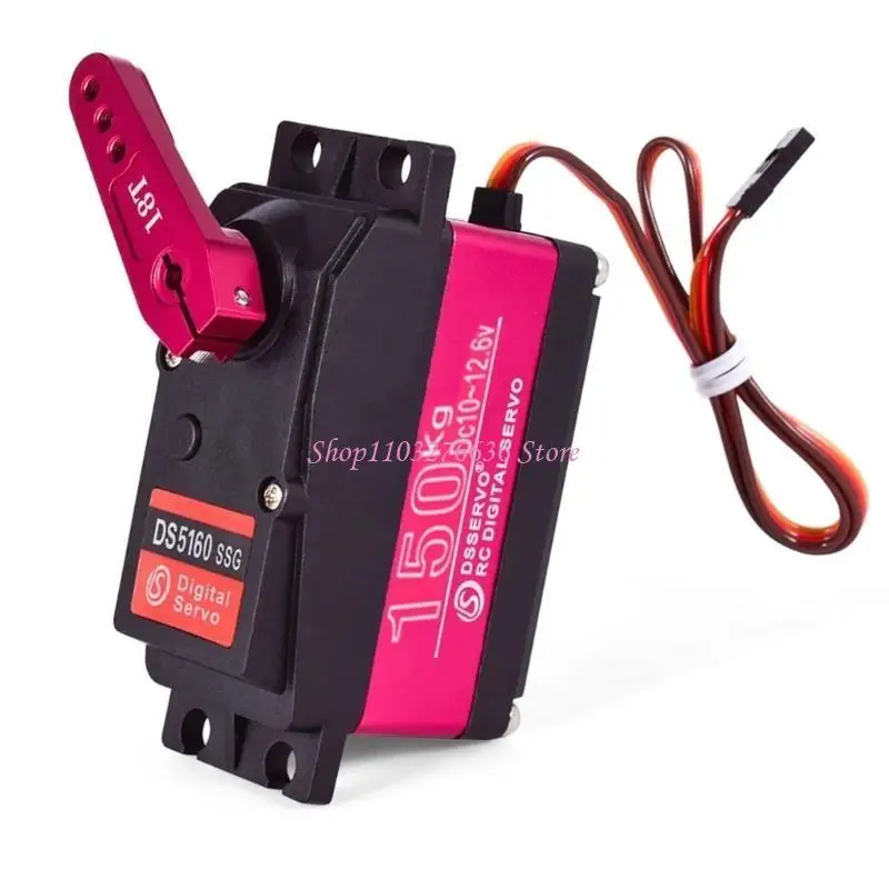 

R6FD Practical 150KG Digital Servo Full Metal Gear 180 Degree With 18T Arm For Race And Difficult Tasks